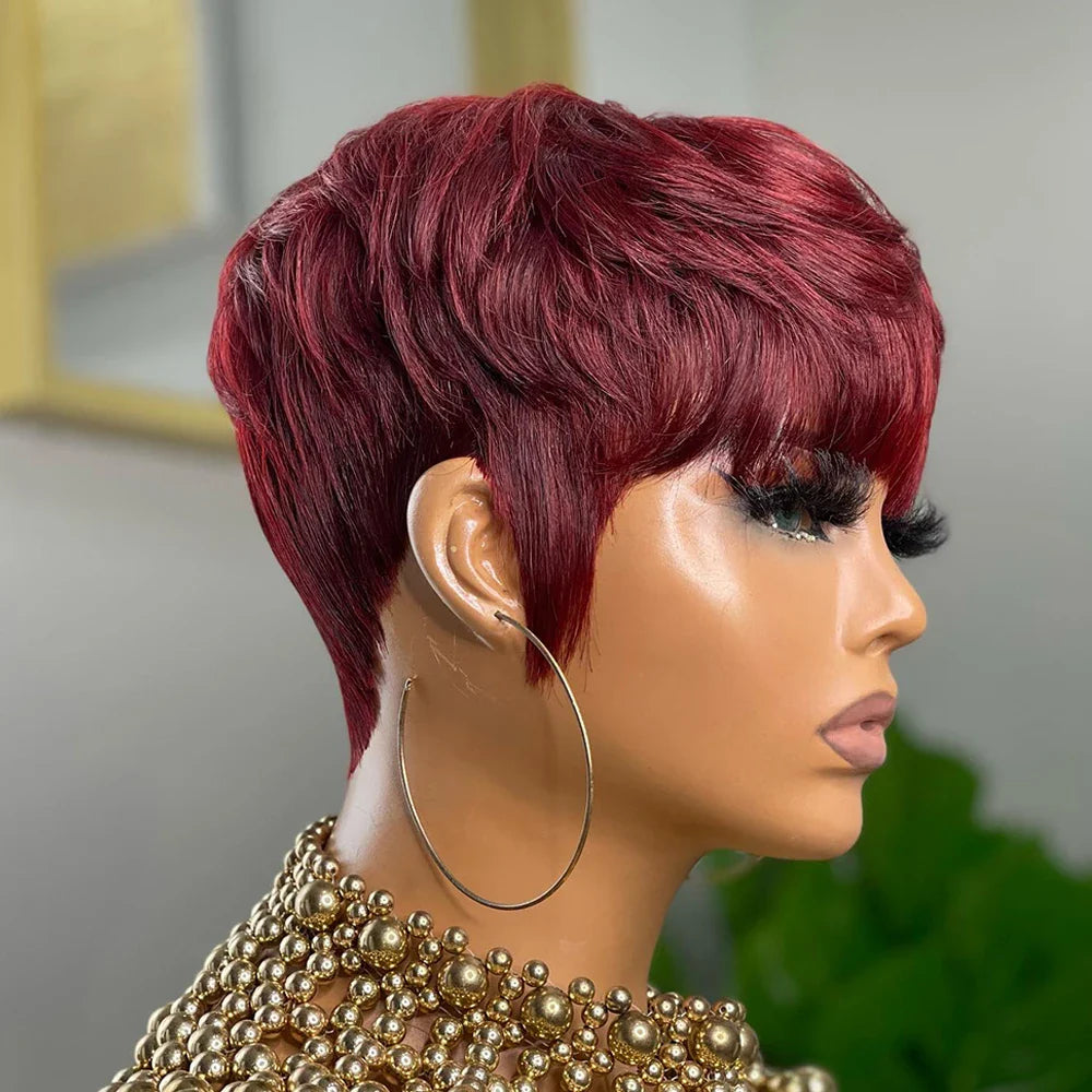 Perruque Pixie - PixieGlam™ - Roux
