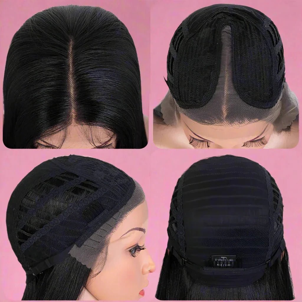 Perruque Longue - SilkyLace™ - Noir - Planete Coiffure