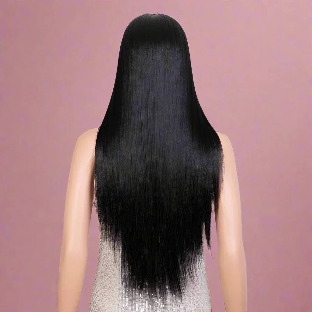 Perruque Longue - SilkyLace™ - Noir - Planete Coiffure