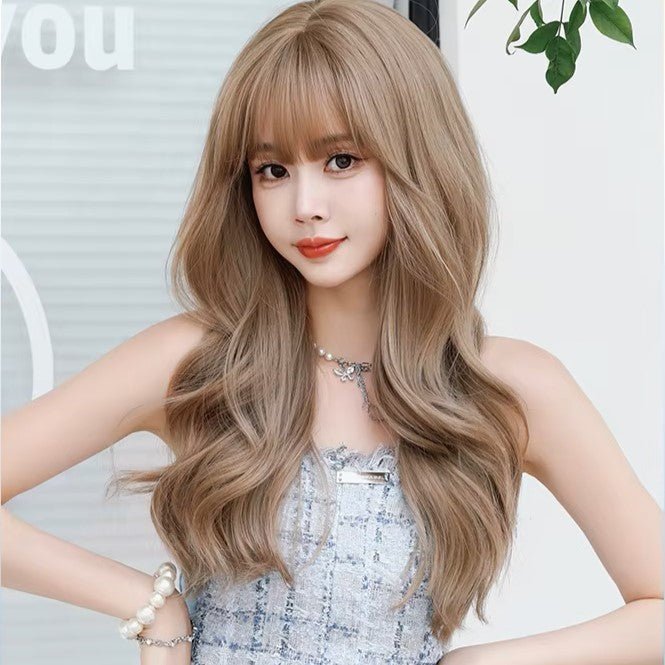Perruque Longue - VelvetCurl™ - Blond Miel - Planete Coiffure